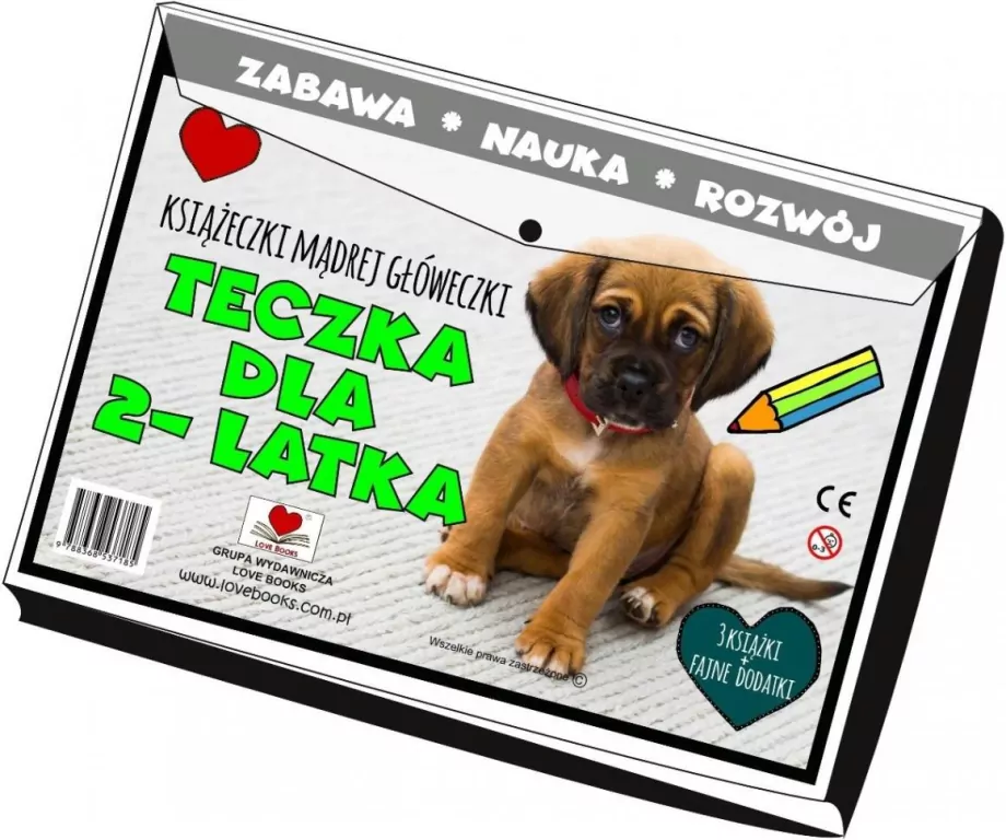 Teczka dla 2 latka. Książeczki mądrej główeczki - tantis.pl
