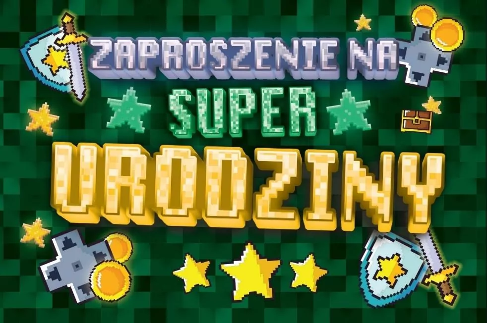 Zaproszenie Urodziny Zay Mini - tantis.pl