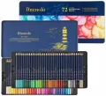 Kredki ołówkowe akwarelowe. Finenolo metalowe opakowanie, 72 kolory - tantis.pl