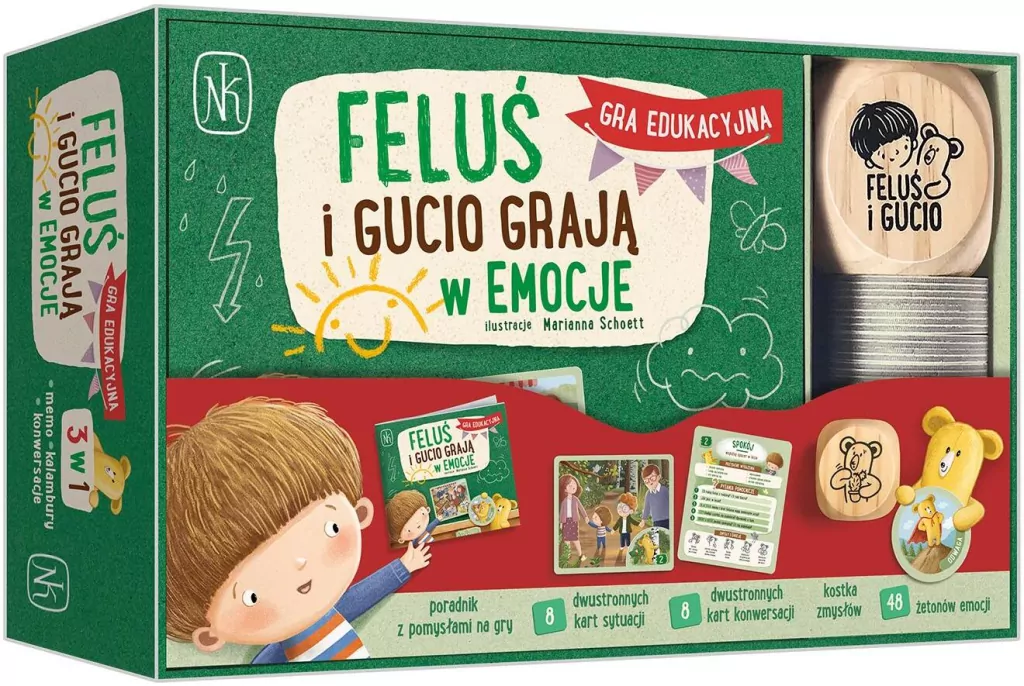 Feluś i Gucio grają w emocje. Feluś i Gucio - tantis.pl