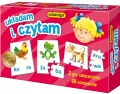 Układam i czytam. 2 gry edukacyjne - tantis.pl