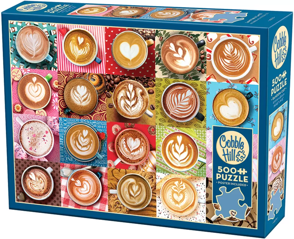 Puzzle 500 Malowanie w kawie G3 - tantis.pl