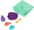 Kinetic Sand. Piasek z foremkami fioletowy - tantis.pl