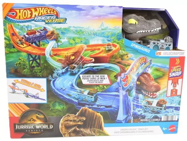 Hot Wheels Raceverse Jurassic World Crash&Splash - tantis.pl