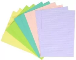 Tektura falista A4. Pastelowa