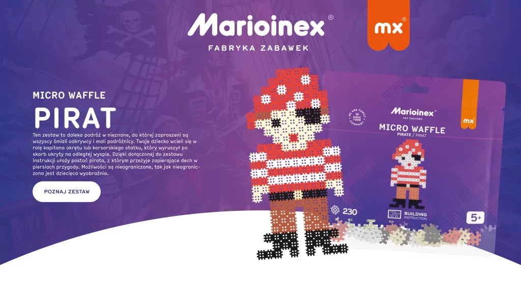 Micro Waffle 230. Pirat - tantis.pl