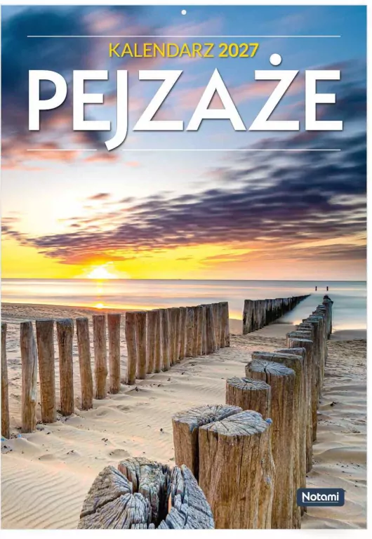 Kalendarz 2027 A4 ścienny Pejzaże - tantis.pl