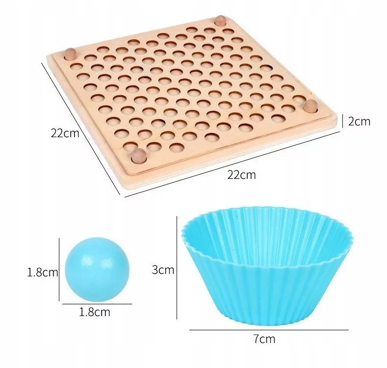 Gra drewniana, układanka Mozaika - tantis.pl