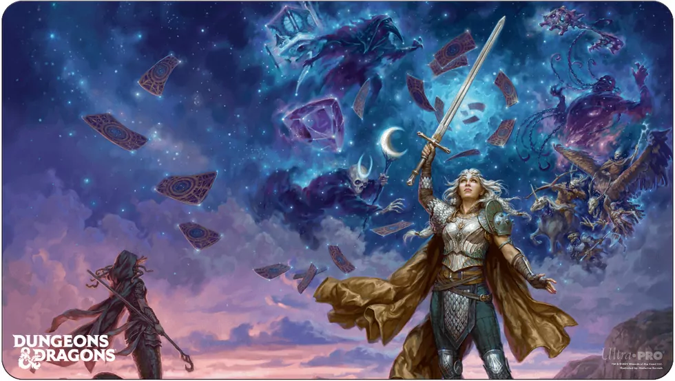 Ultra Pro: Dungeons & Dragons - The Deck of Many Things - Playmat - Standard Cover - tantis.pl