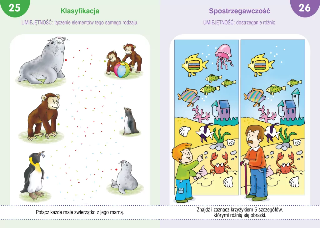 Ćwiczenia z myślenia dla 3-4-latka - tantis.pl