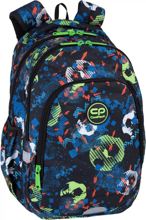 Plecak szkolny Coolpack Prime Pro Football - tantis.pl