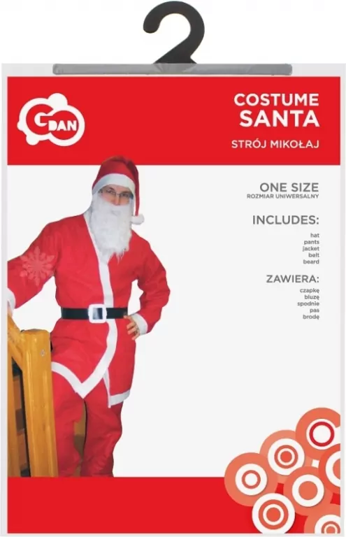 Strój Mikołaja dla dorosłych - tantis.pl