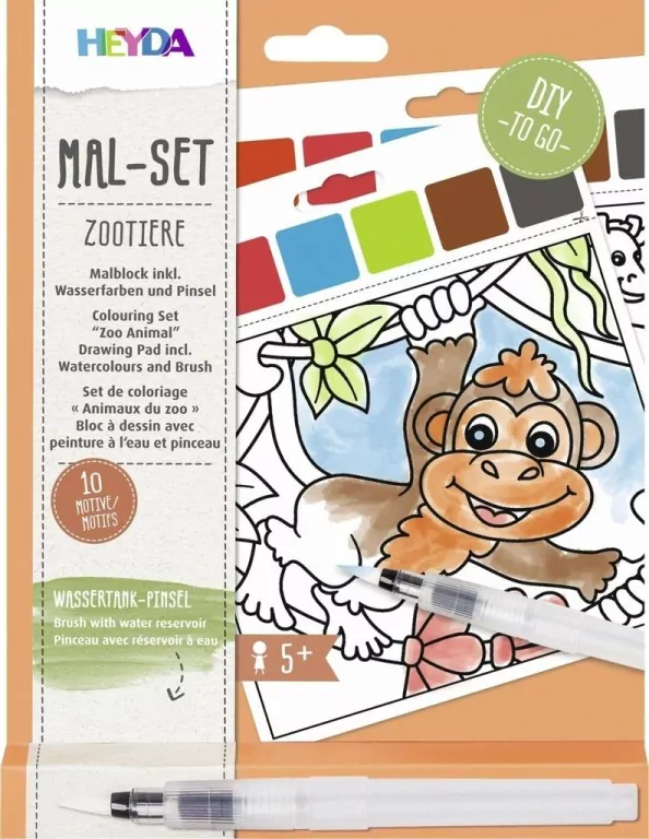 Malowanka wodna - ZOO - tantis.pl