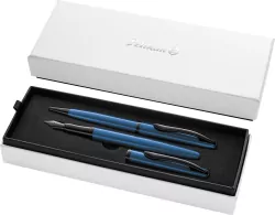 Zestaw Jazz Noble Aqua pióro wieczne + długopis
