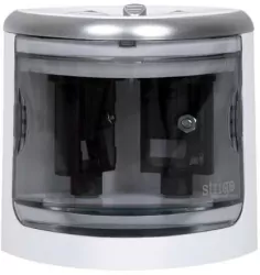 Temperówka elektryczna na dwa otwory czarna STRIGO