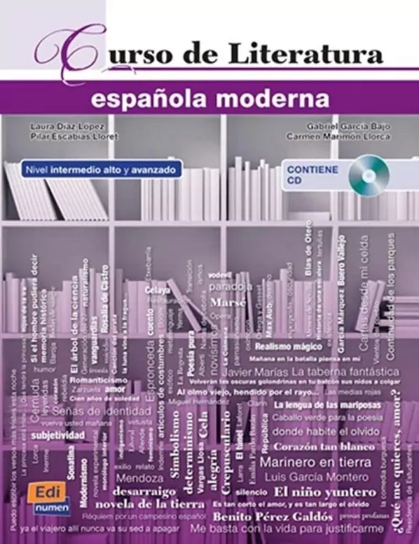 Curso de Literatura espanola moderna + CD - tantis.pl