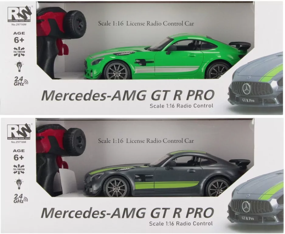 Auto osobowe zdalnie sterowane R/C FF Mercedes 1szt.mix - tantis.pl