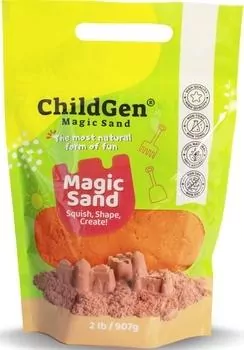 Piasek kinetyczny naturalny pomarańczowy 907g - tantis.pl