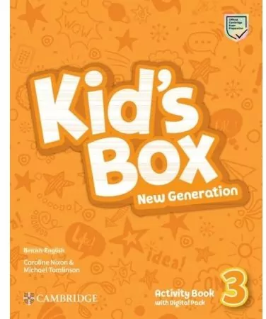 Kid's Box New Generation 3. Activity Book with Digital Pack British English - tantis.pl