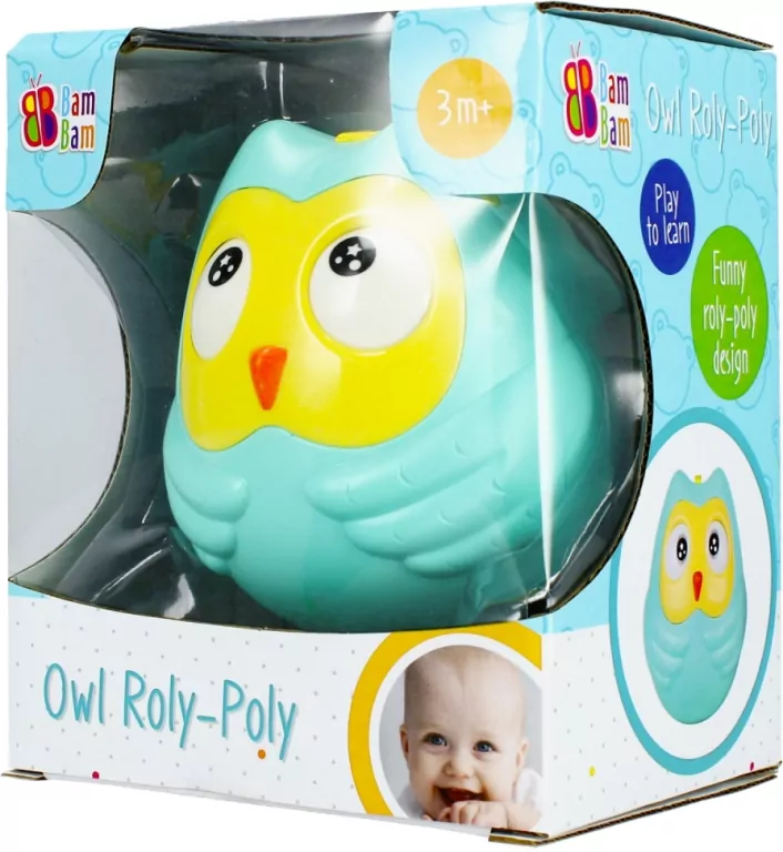 Bam Bam. Wańka wstańka Sówka - tantis.pl