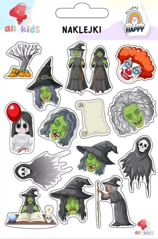 Naklejki dla dzieci Halloween 2 - tantis.pl