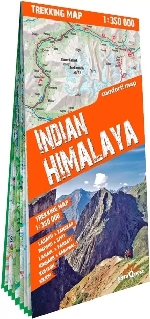 Himalaje Indyjskie. Trekking map 1:350 000 - tantis.pl