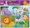 Puzzle piankowe Zwierzęta w ZOO - tantis.pl
