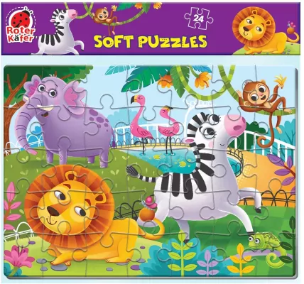 Puzzle piankowe Zwierzęta w ZOO