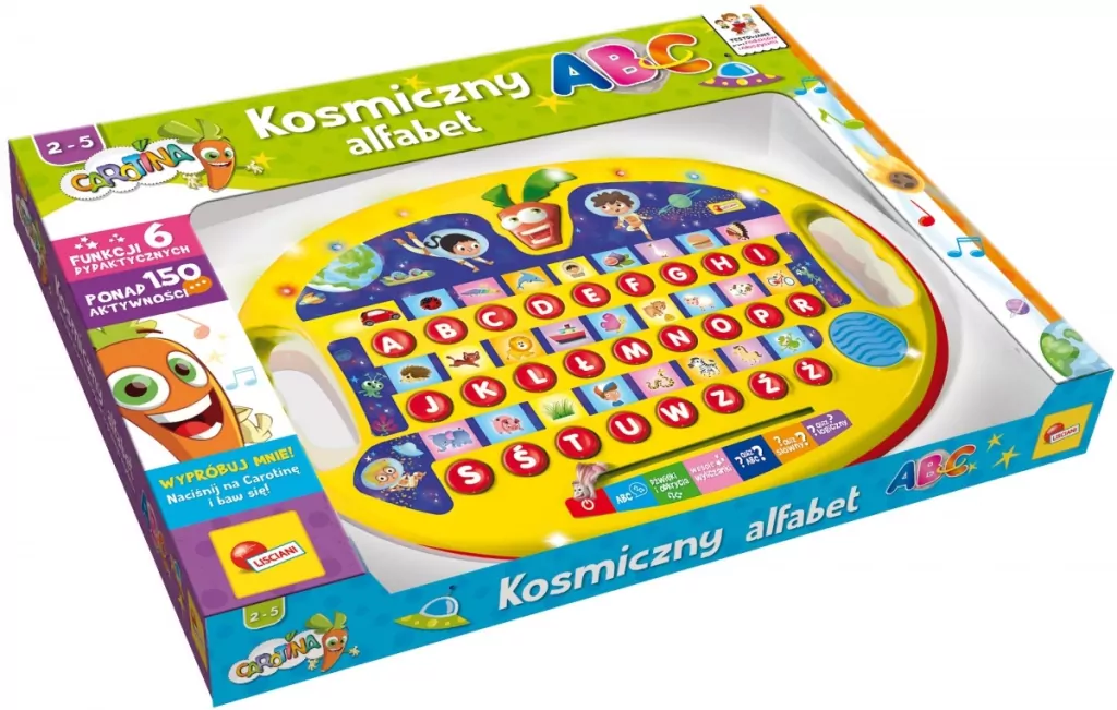Lisiciani Kosmiczny alfabet Carotina - tantis.pl
