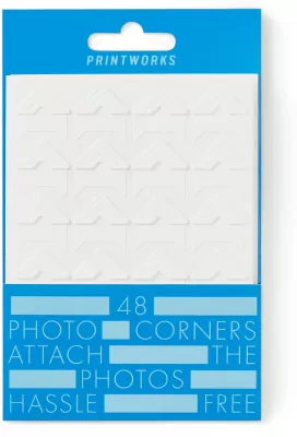 Rogi do zdjęć białe