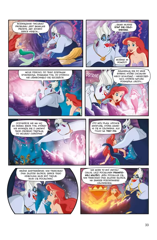 Mała Syrenka. Klasyczne baśnie. Disney Księżniczka - tantis.pl