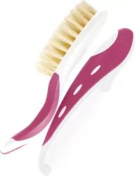 Szczotka grzebyk dla niemowląt różowa NUK