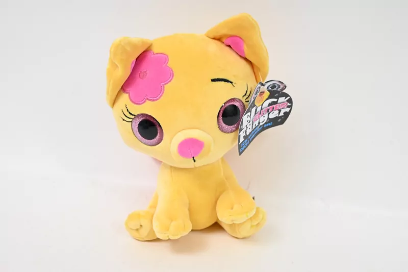 Maskotka kot żółty 20cm - tantis.pl