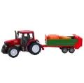 Traktor rolniczy z przyczepą zieloną - tantis.pl