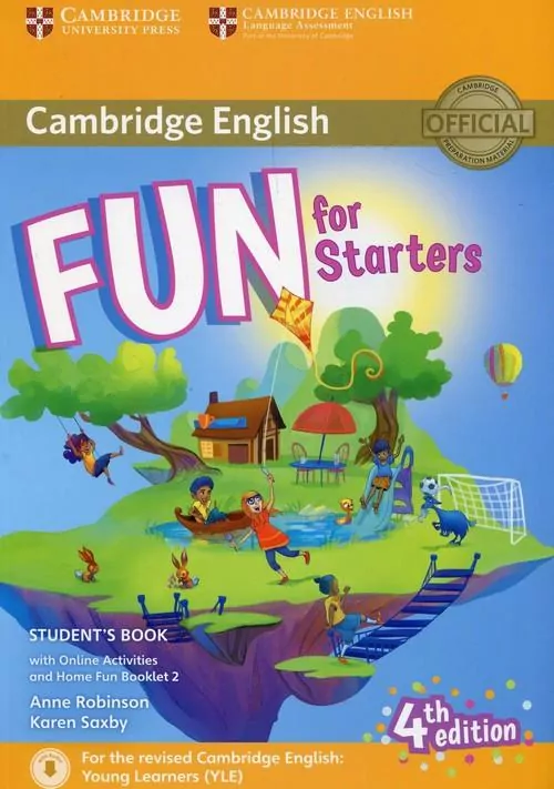 Fun for Starters Student's Book with Online Activities with Audio and Home Fun Booklet 2 - tantis.pl