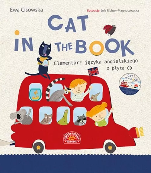 Cat in the book. Elementarz j. angielskiego + CD - tantis.pl