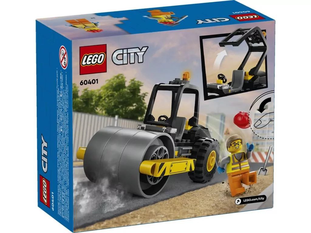LEGO® City. Walec budowlany 60401 - tantis.pl