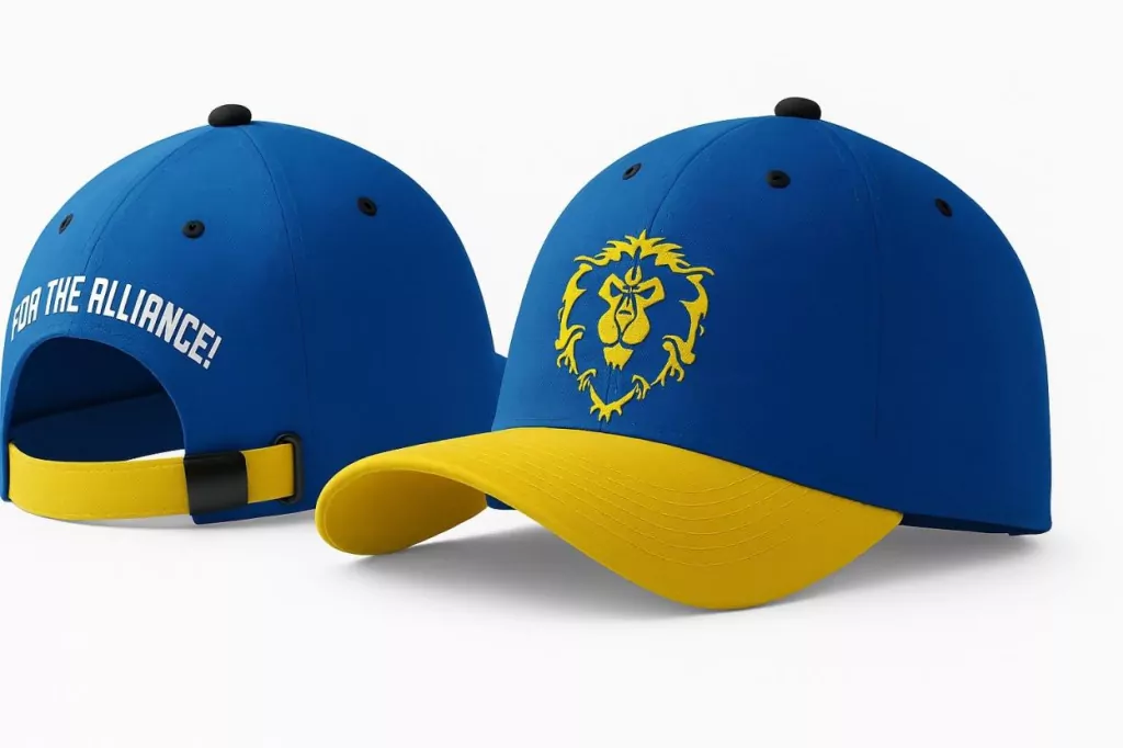 World of Warcraft For The Alliance Baseball Cap - tantis.pl