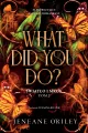 What Did You Do. Światło i mrok. Tom 2 - tantis.pl