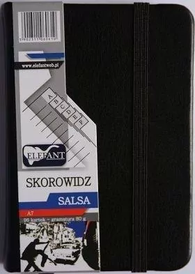 Skorowidz A7/96 Salsa czarny - tantis.pl