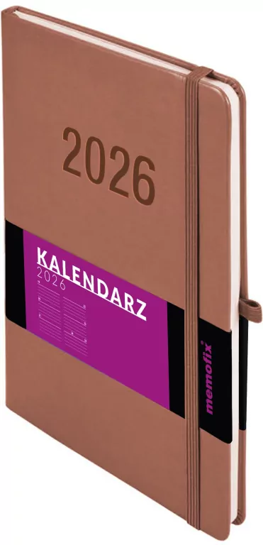 Kalendarz 2026 B5 Memofix TDW mocha mousse - tantis.pl