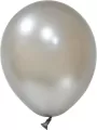 Balony lateksowe Metallic srebrne 25cm - tantis.pl