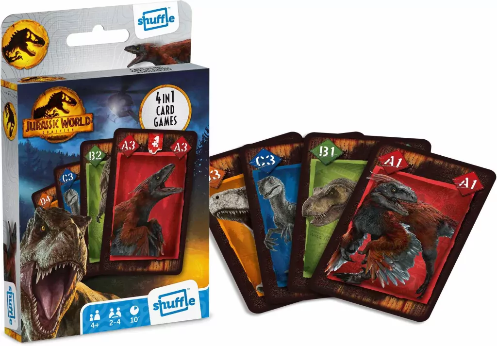 Karty: Jurassic World 4w1 - tantis.pl