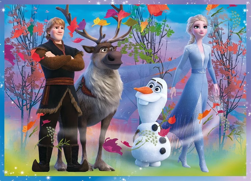 Trefl. Puzzle 4w1. Disney Frozen II. Podróż w nieznane - tantis.pl