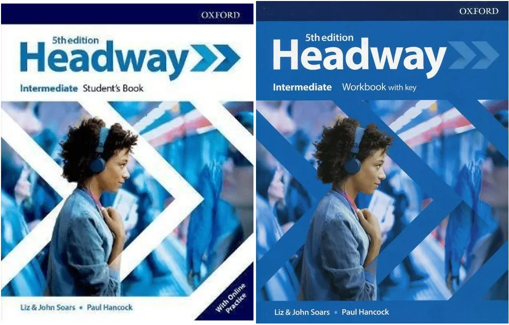 Pakiet: Headway Intermediate 5E. Student's Book + online practice (Podręcznik) / Workbook with key (Ćwiczenia z kluczem) - tantis.pl