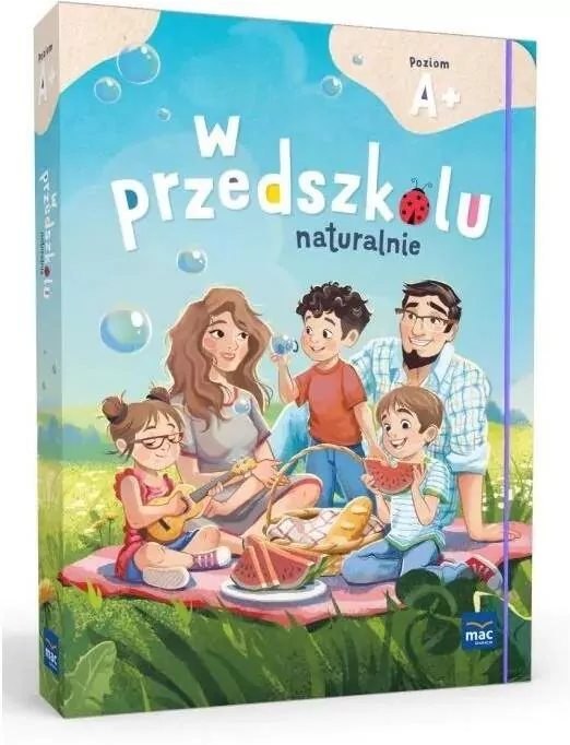 W przedszkolu naturalnie. Poziom A+. Pakiet Czterolatek - tantis.pl