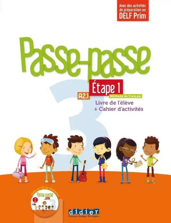 Passe-Passe 3 etape 1 podręcznik + ćwiczenia + CD - tantis.pl