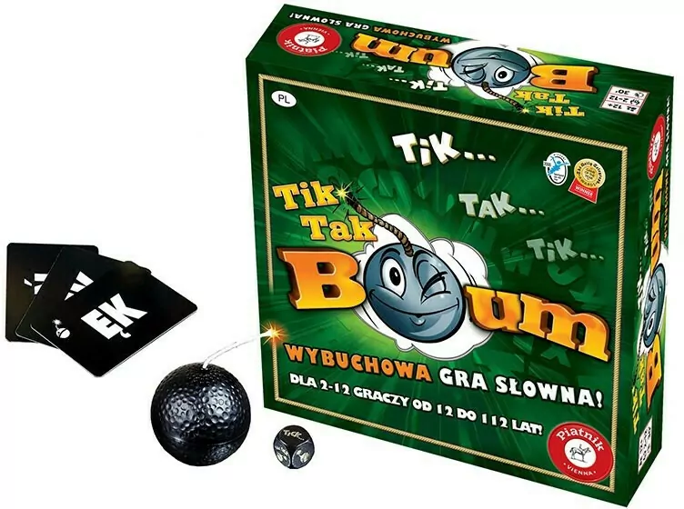 Tik Tak Bum. Wybuchowa gra słowna! - tantis.pl