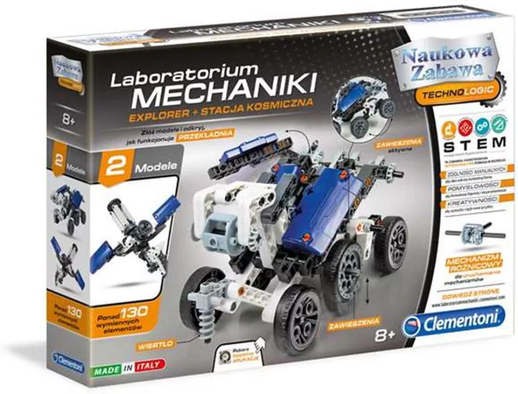 Pojazdy kosmiczne. Laboratorium mechaniki. Naukowa zabawa. 50519 - tantis.pl