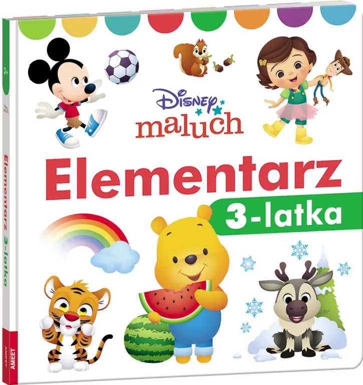 Elementarz 3-latka. Disney maluch - tantis.pl